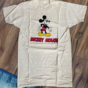 Vintage Disney Mickey Mouse double sided shirt